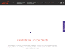 Tablet Screenshot of ottima.cz